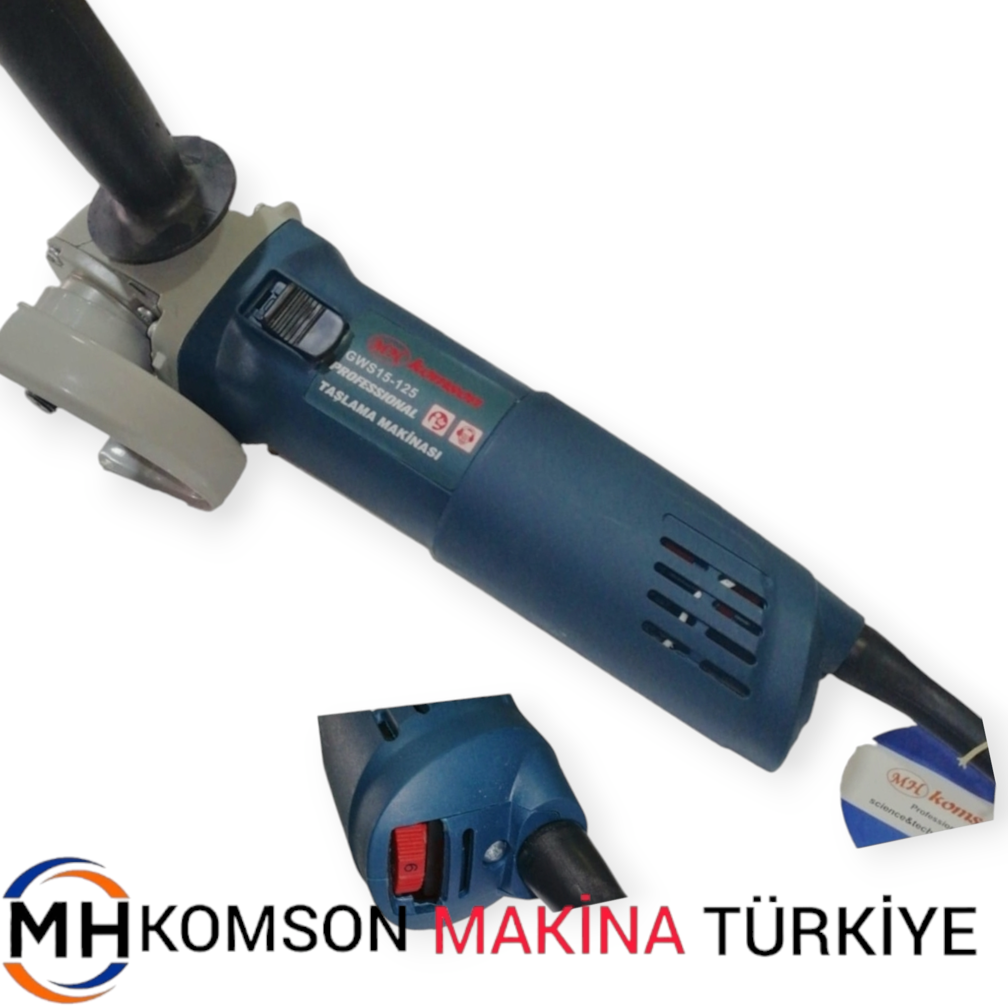 Komson Gws 15-125 Hız Ayarlı Taşlama