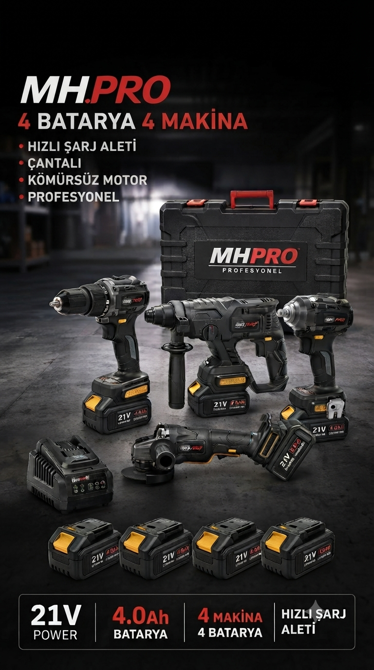 Komson Mhpro 4 lü setler