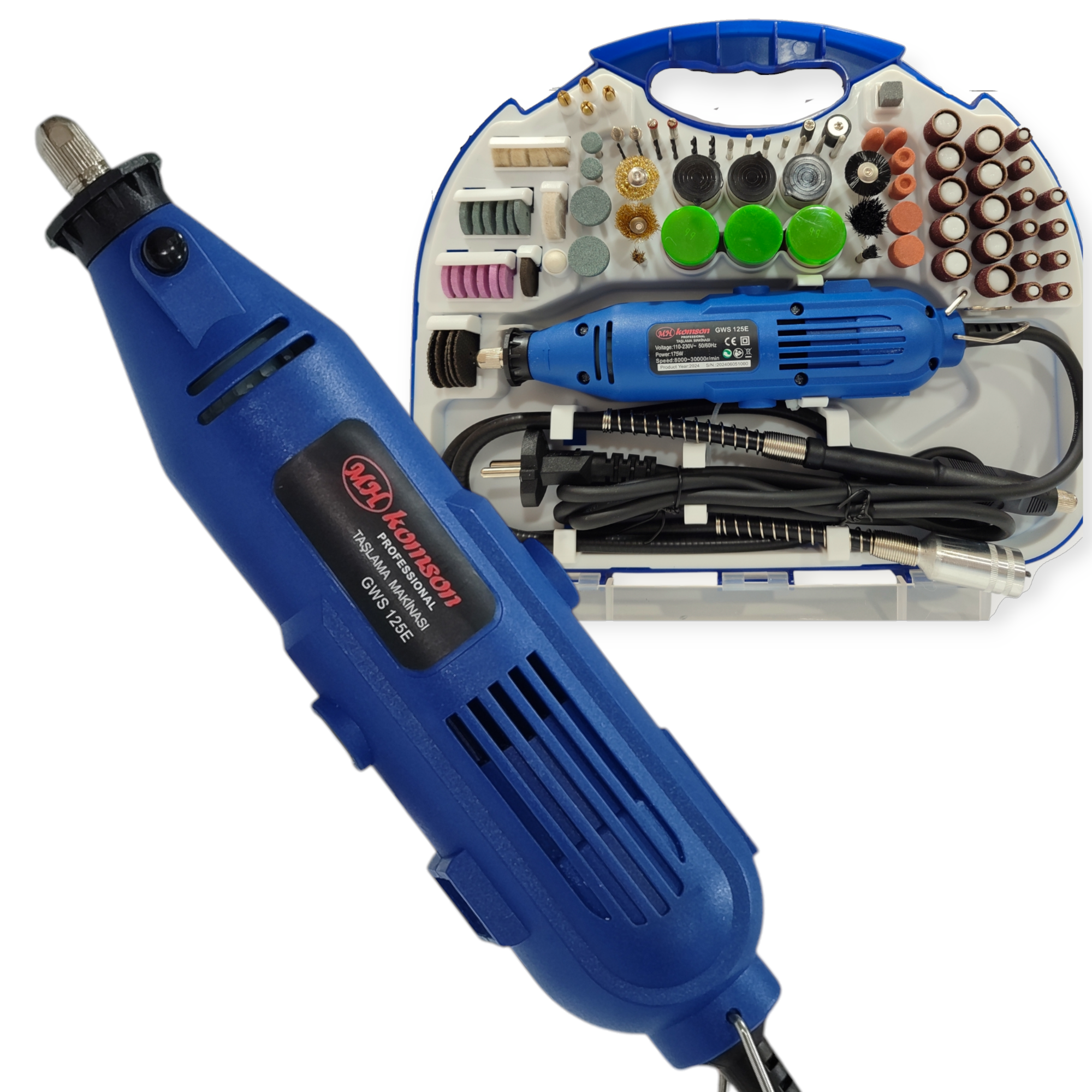 KOMSON GWS 125 E MİNİ MATKAP DREMEL