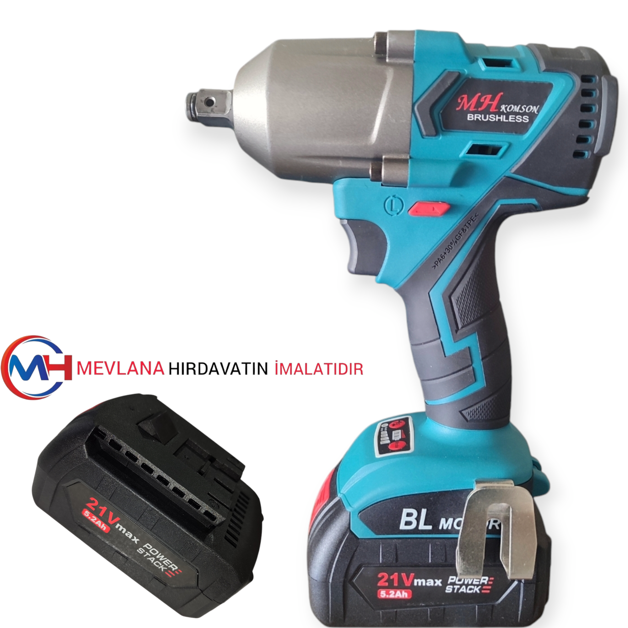Komson Profesyonel Bl600 Somun Sıkma Makinası Brushless